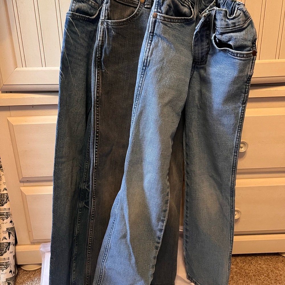 Boys | Wrangler jeans | 3 pair | 9 slim